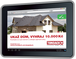 Ukaž dům, vyhraj tablet